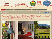 Tablet Screenshot of la-colline-aux-loups.com